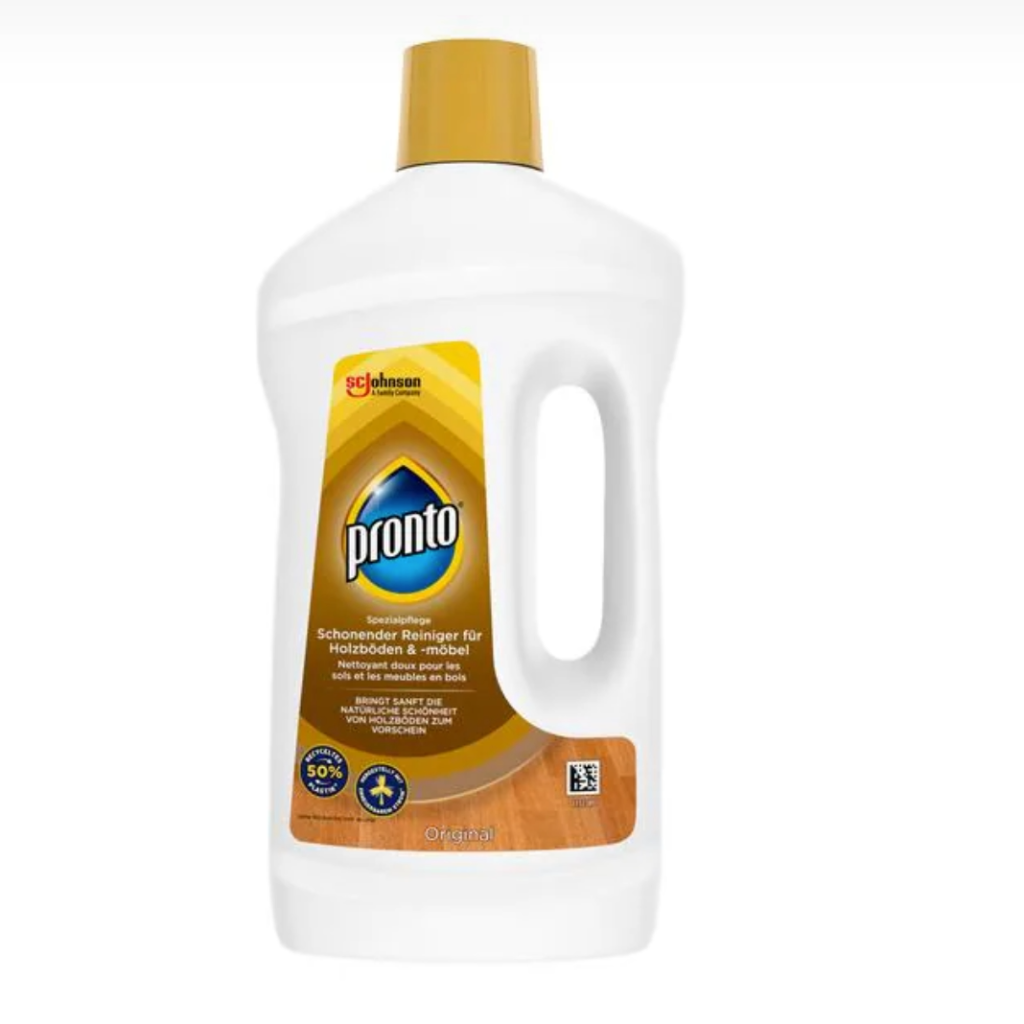 PRONTO, Schonender Reiniger für Holzböden und Holzmöbel,750ML