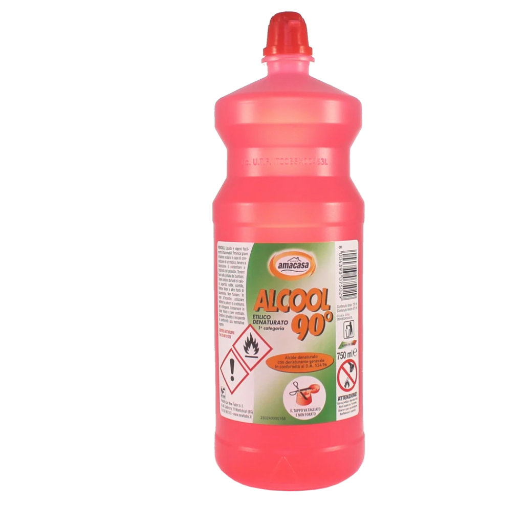 AMACASA, Denaturierter Ethylalkohol 90%, 750ml