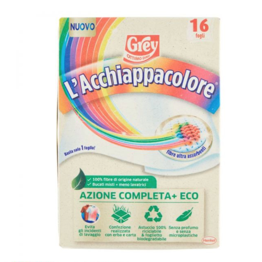 GREY, Eco Color Farbfänger, 16 Blätter