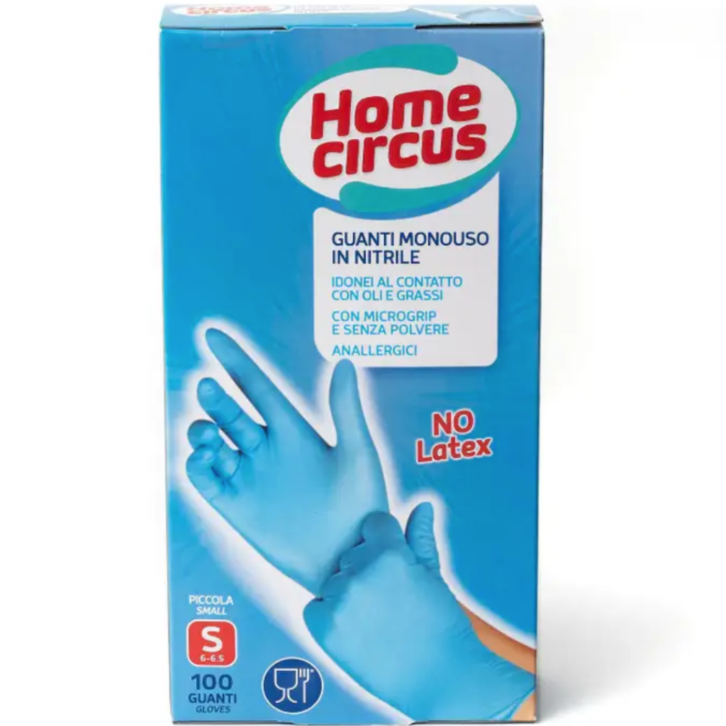 Home Circus, Nitril Einweghandschuhe ,100 Stück