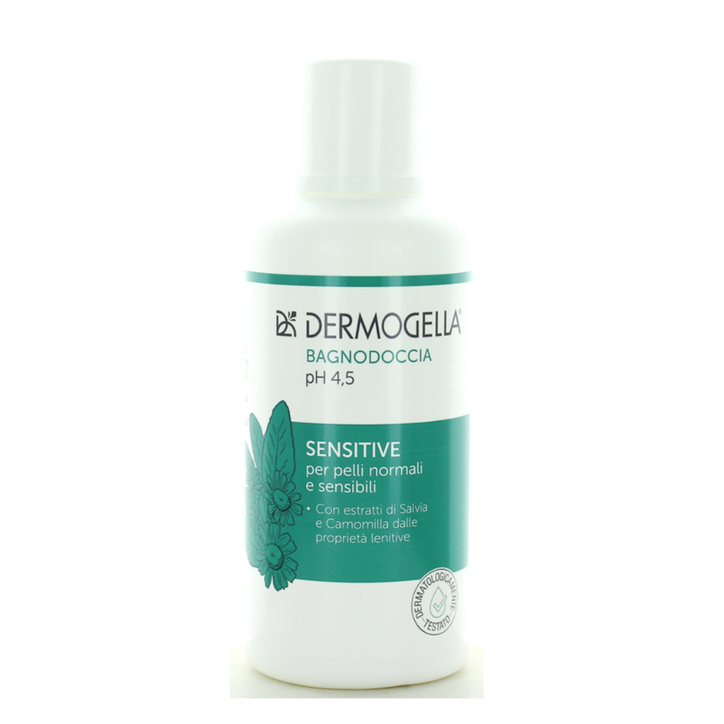 DERMOGELLA, Duschbad für empfindliche und normale Haut, PH 4,5 500ml