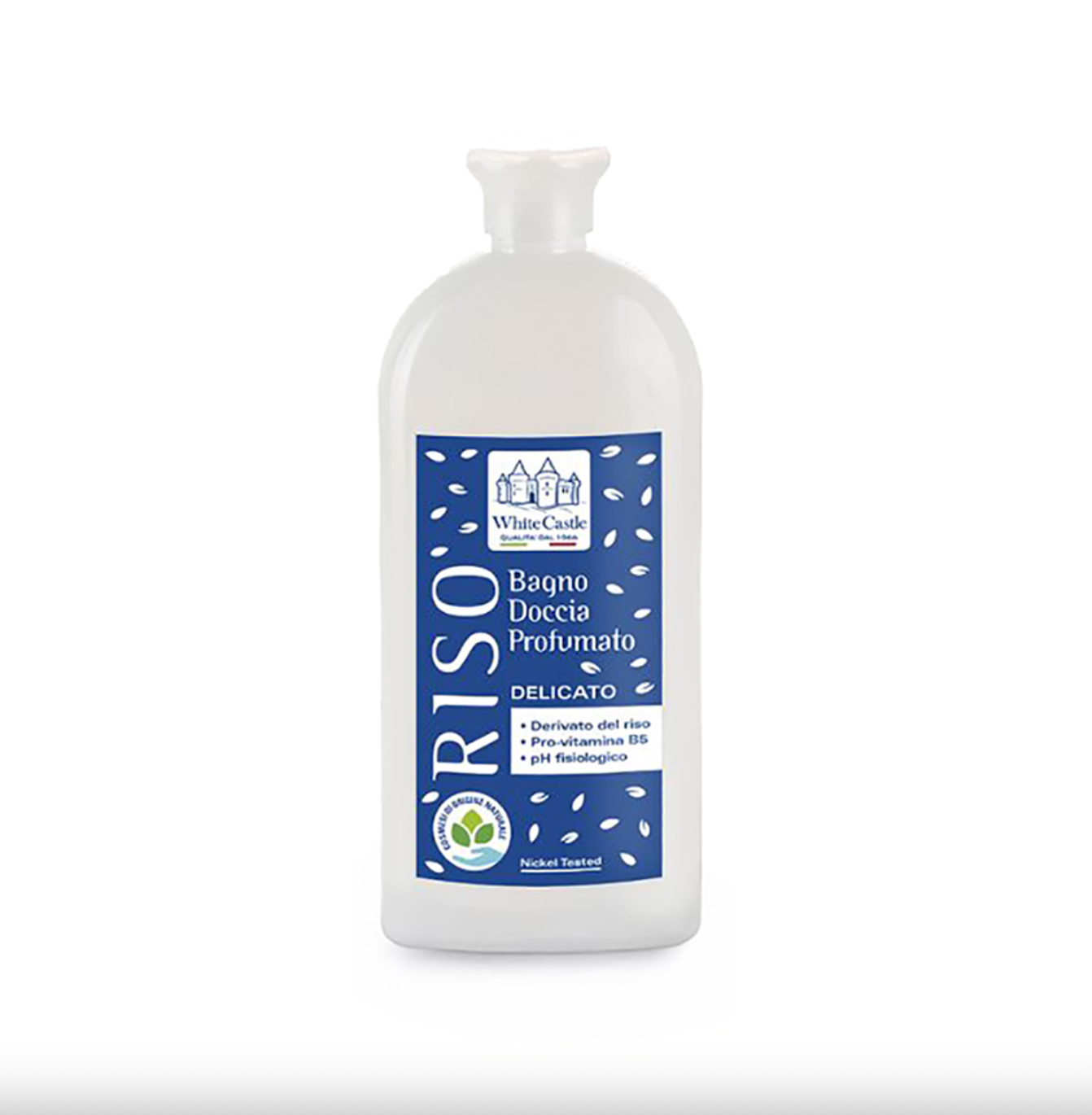 White castle, Duschbad mit Reisderivat, 450ml