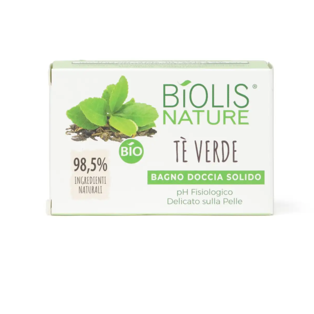 Biolis Duschseife, Grüner Tee, 85 g