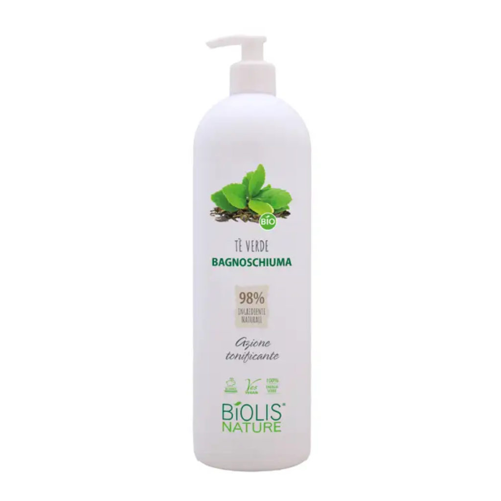 BIOLIS Tonisierendes Schaumbad Grüner Tee 1L
