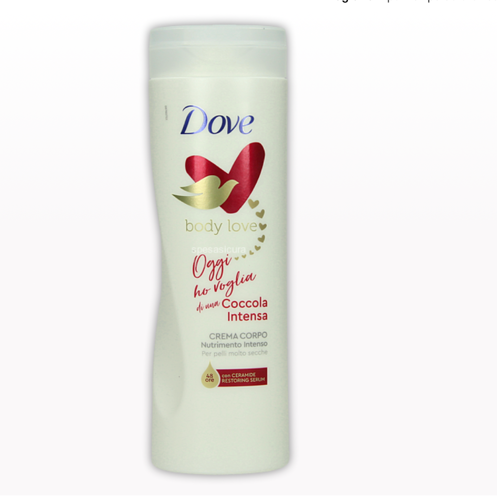 DOVE, Body Love Körpercreme Coccola intensa , 400 ml