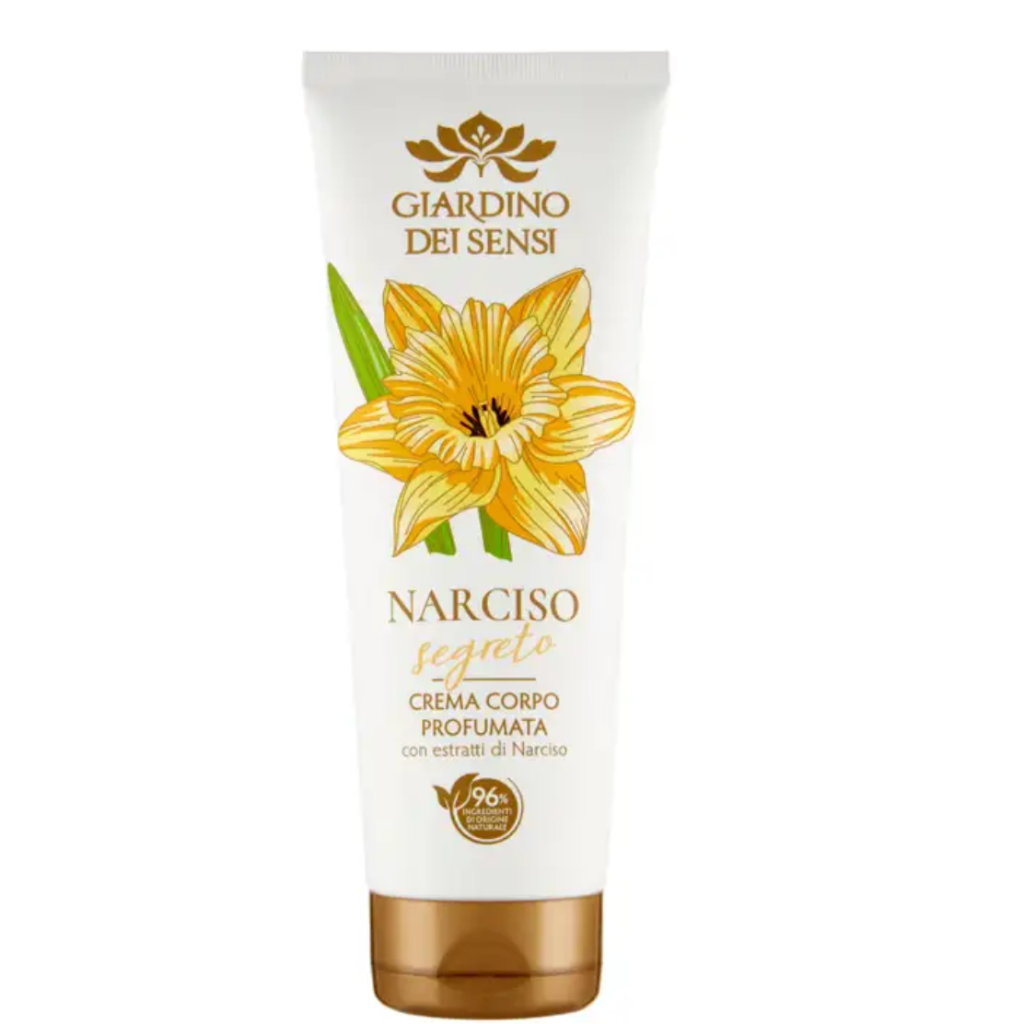 GIARDINO DEI SENSI, Parfümierte Körpercreme Geheimnis Narzisse ,250ml