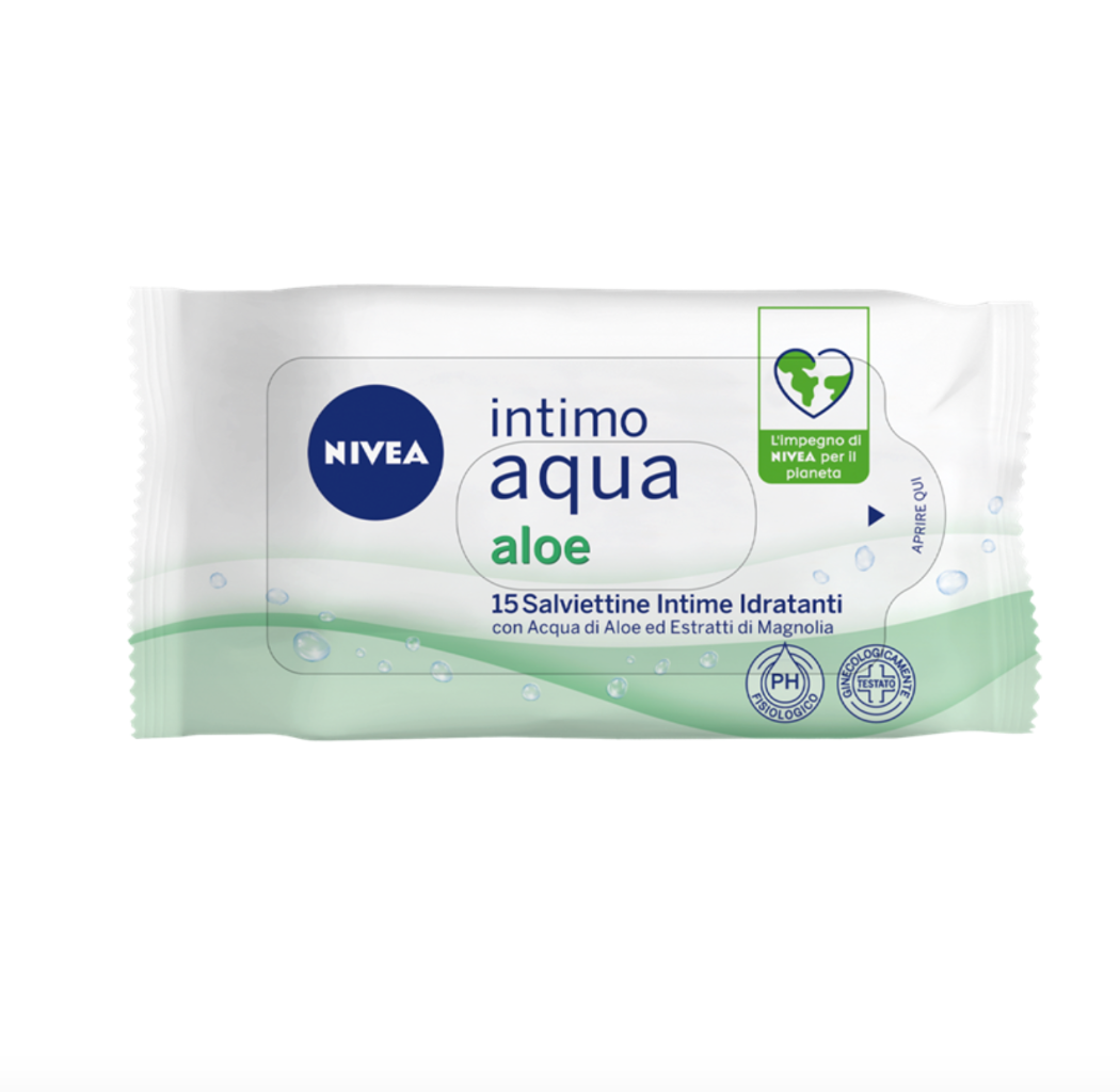 NIVEA, Intimtücher Aloe, 15 Stück