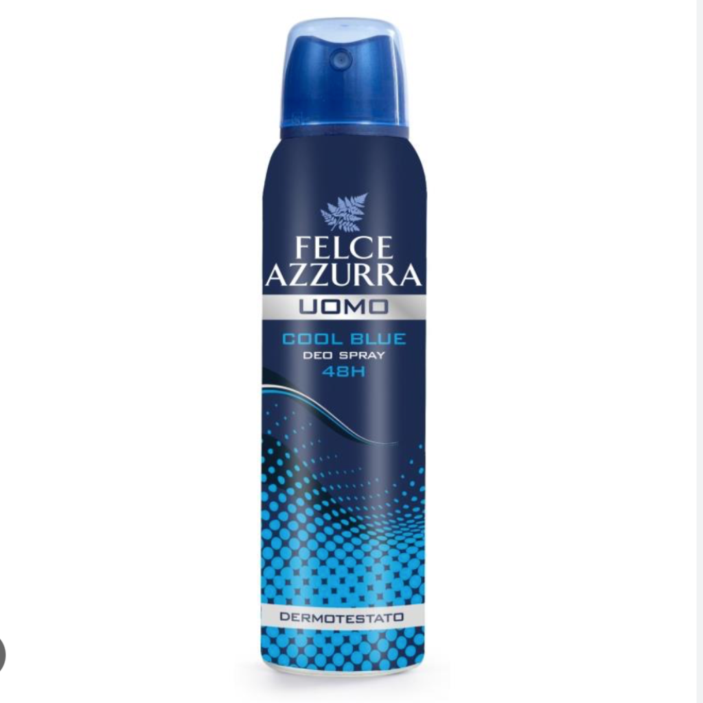 FELCE AZZURRA, Deospray Cool Blue 48h Extreme Frische, 150ml