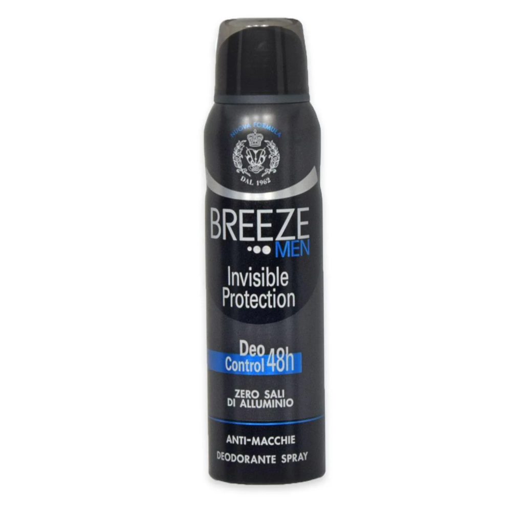 BREEZE MEN, Deo-Spray Invisible Protection Control 48h, 150ml