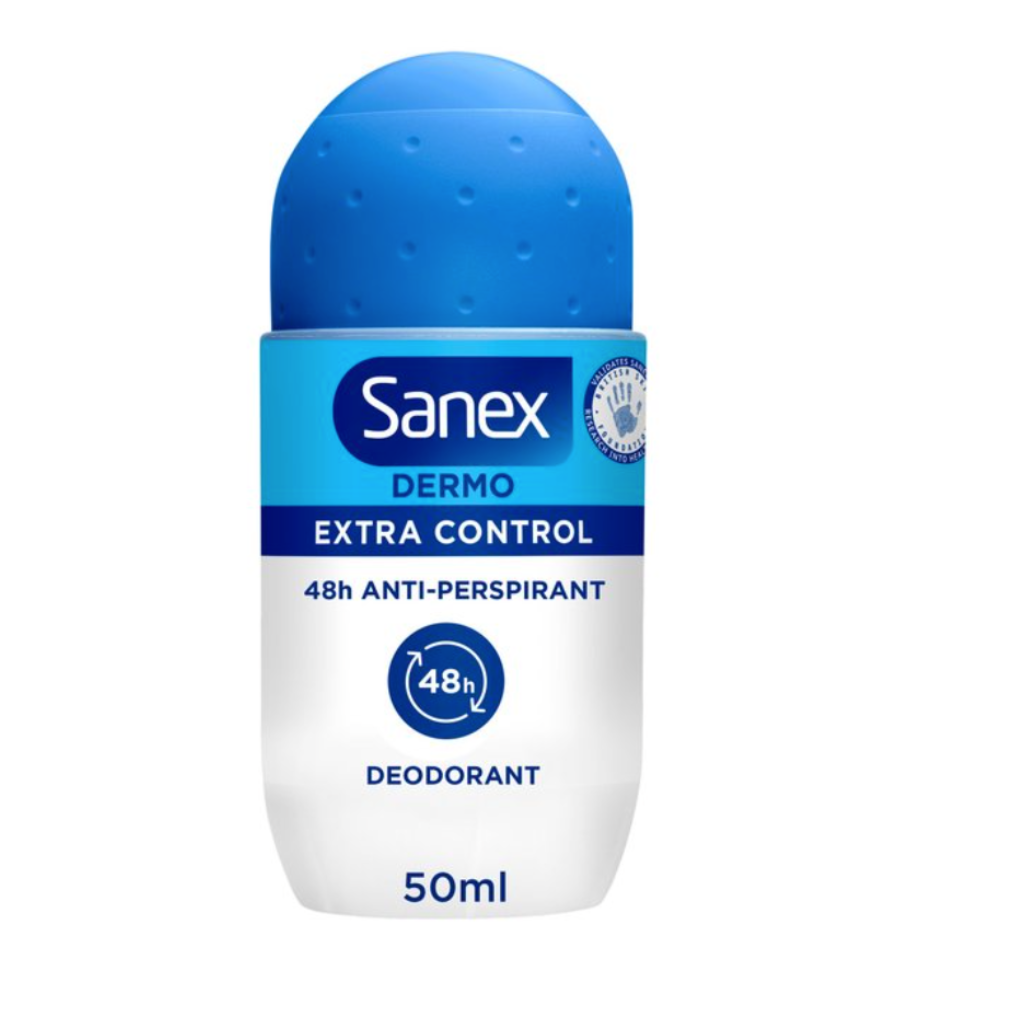 Sanex, Deo-Roller Dermo Extra Control Antiperspirant, 50ml