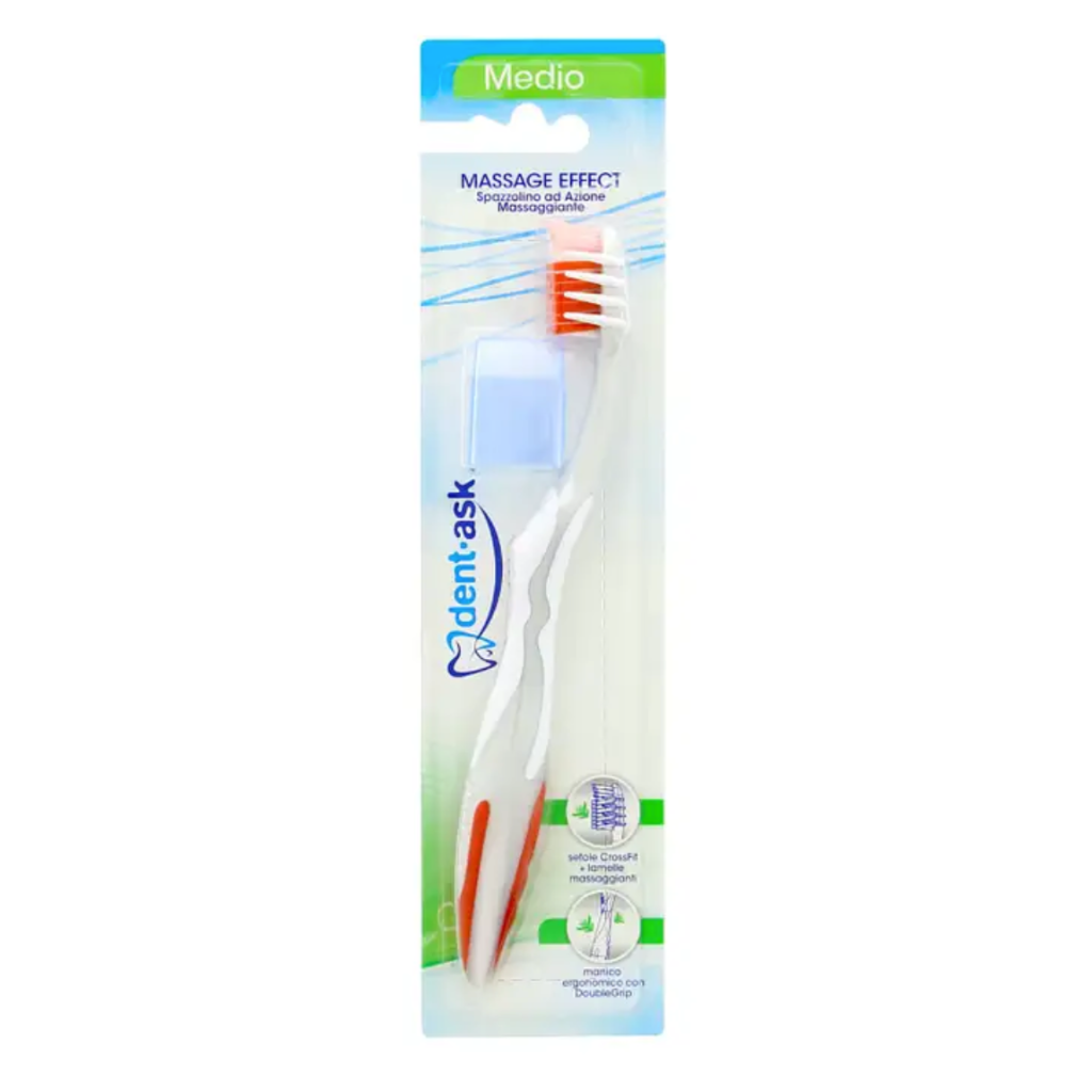DENTASK Zahnbürste Massageeffekt, Medium