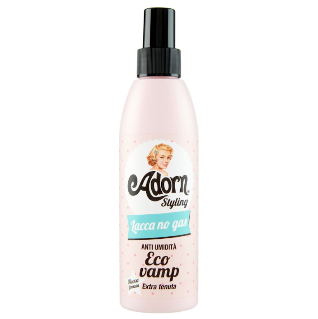 Adorn Vintage, Haarspray ohne Gas, Anti-Feuchtigkeit Eco vamp, 200ml