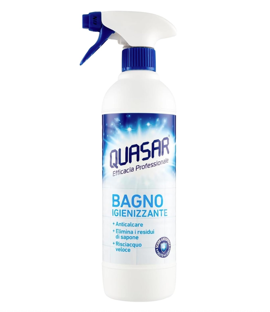 QUASAR, Badezimmerreiniger, Kalkentferner, 580 ml