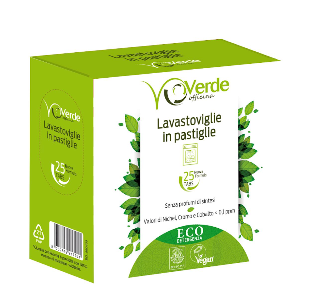 Verde Officina, Geschirrspültabs, 25 Tabs