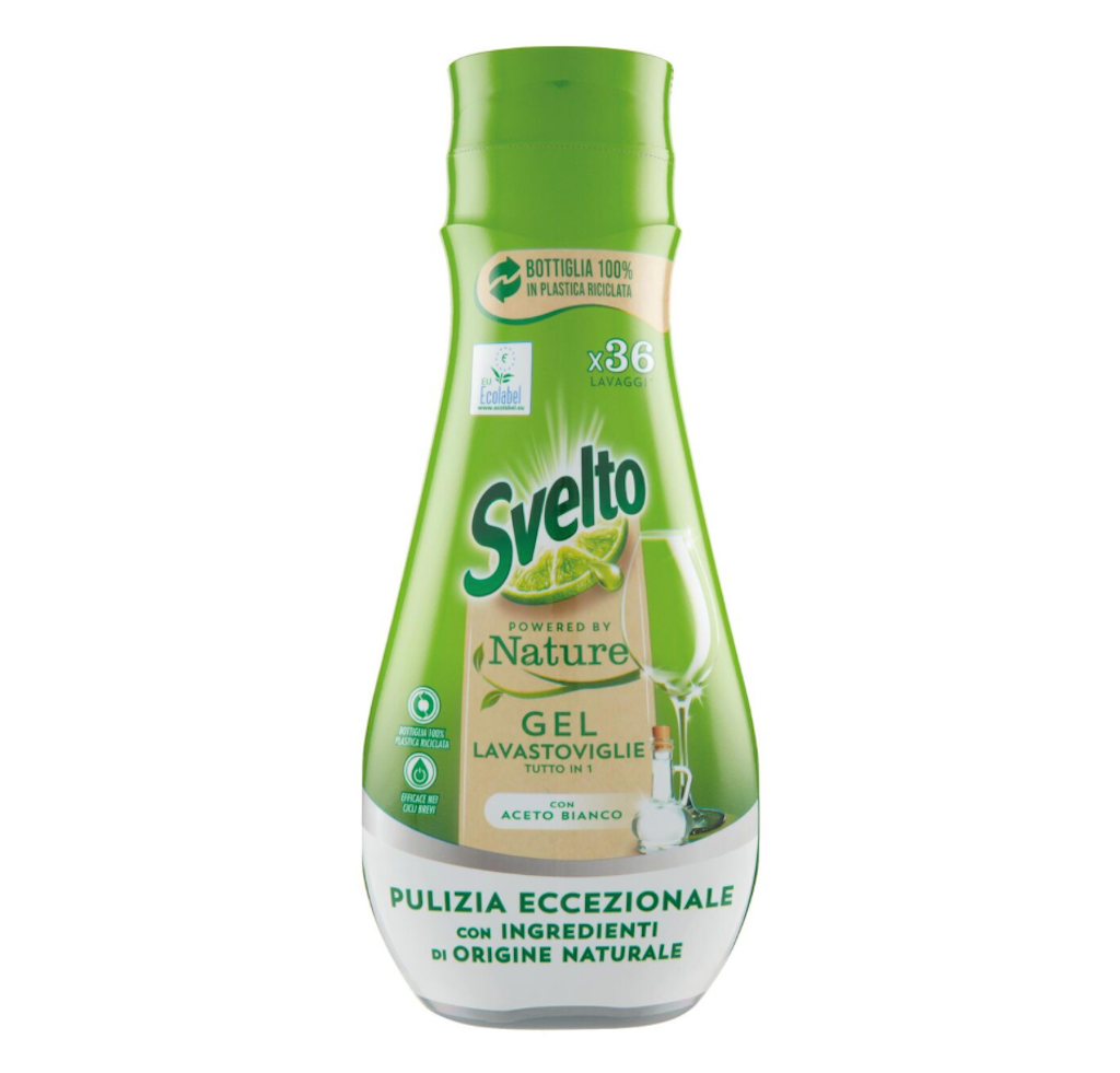 Svelto Nature, All in One Geschirrspülgel, Weisser Essig, 36 Wäschen