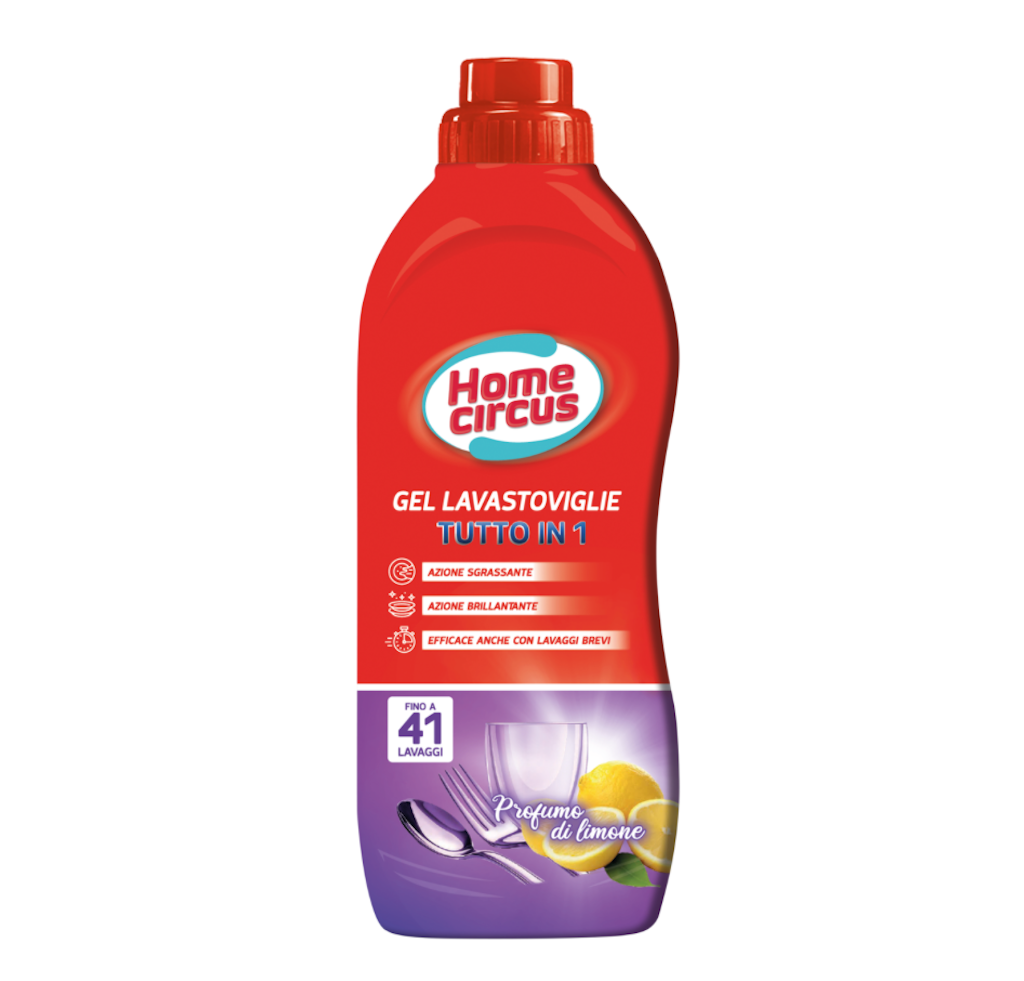 Home Circus, Geschirrspülgel, Zitrone, 41 Wäschen