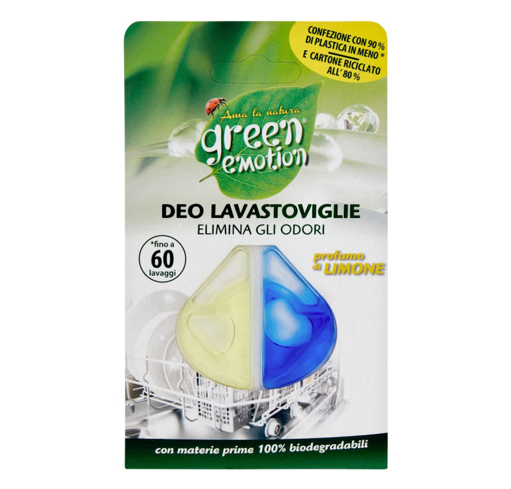 Green Emotion, Geschirrspüler Deodorant, Zitrone, 4 ml