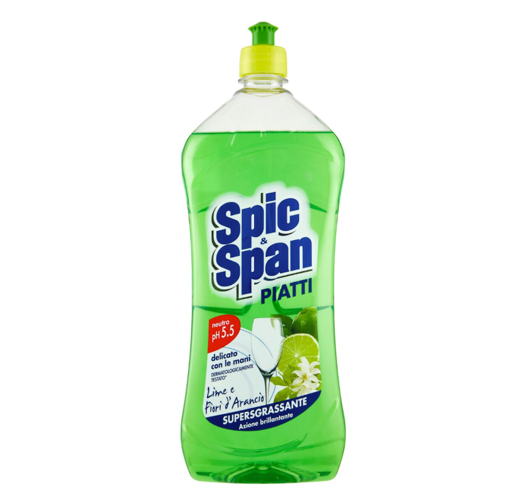 Spic&Span, Handwaschmittel, Lime und Orangenblumen, 1L