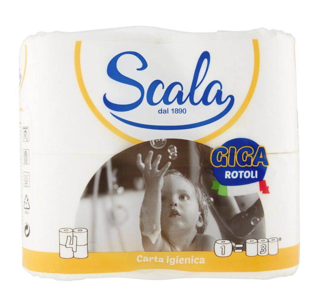 Scala, Wc Papier, 4 Maxi Rollen