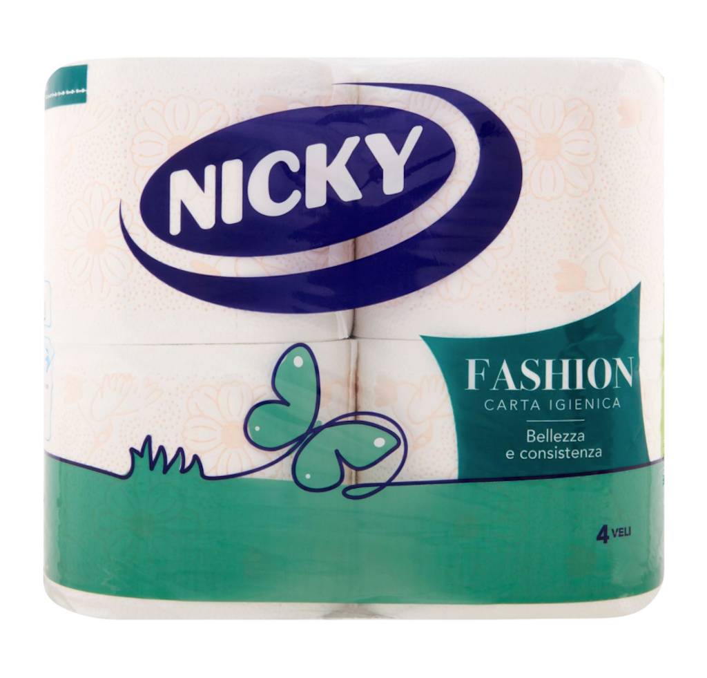 Nicky, Wc Papier, 4 Lagig, 4 Rollen