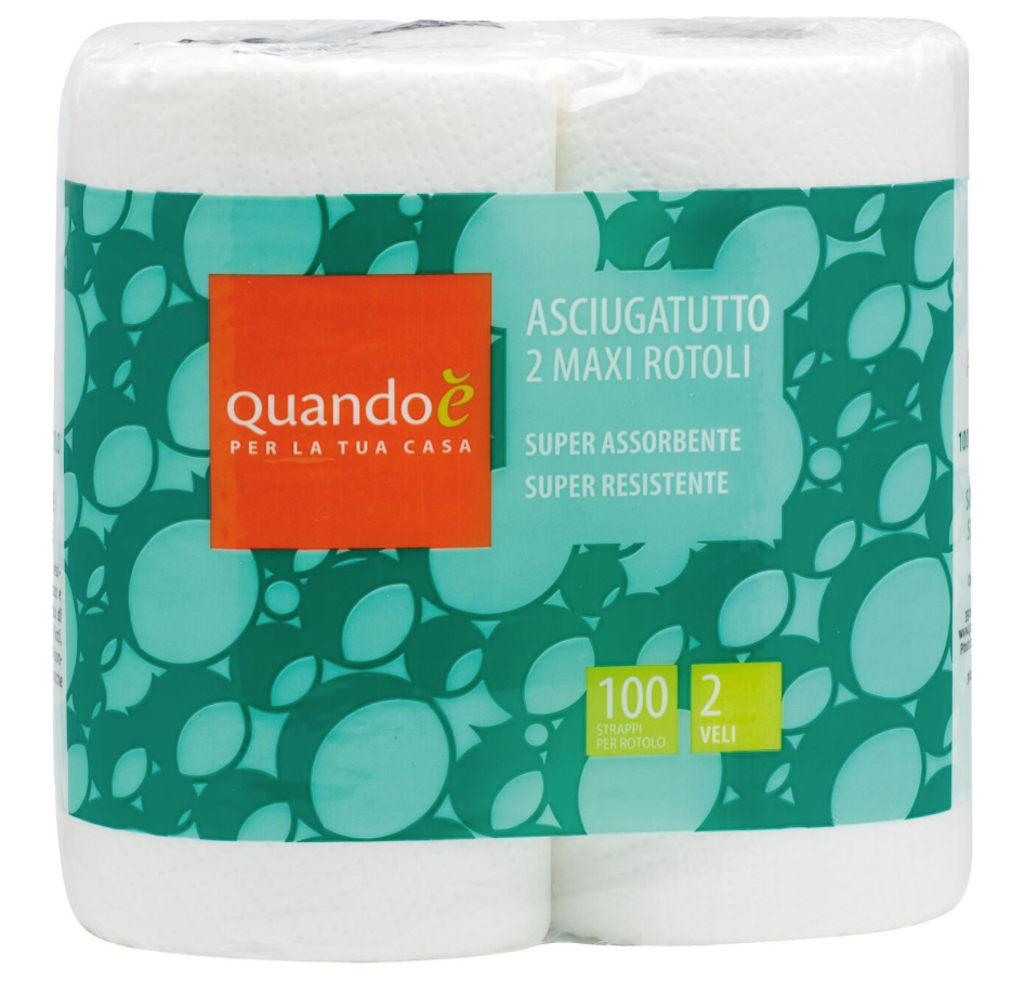 Aquam, Haushaltspapier, 2 Maxi Rollen