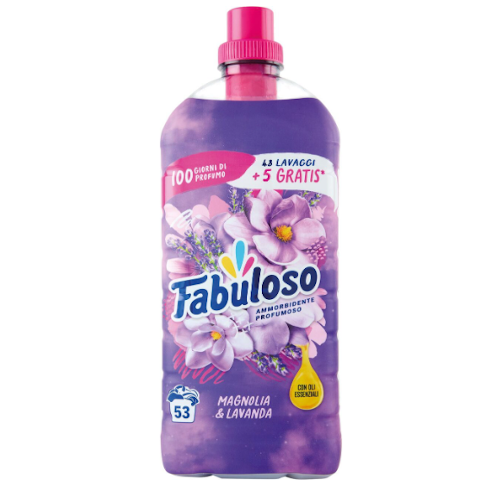 Fabuloso, Weichspüler, Magnolia und Lavendel, 53 Waschen