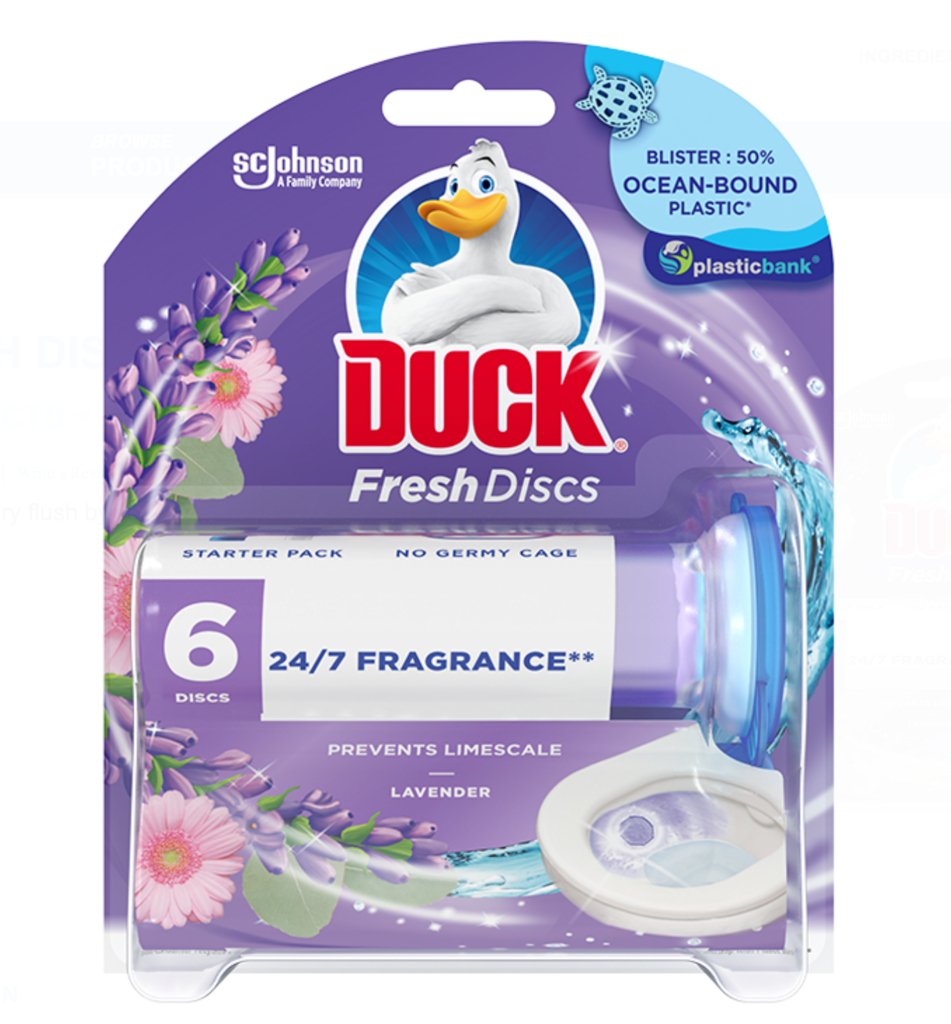 DUCK, Frische-Siegel, Lavendel