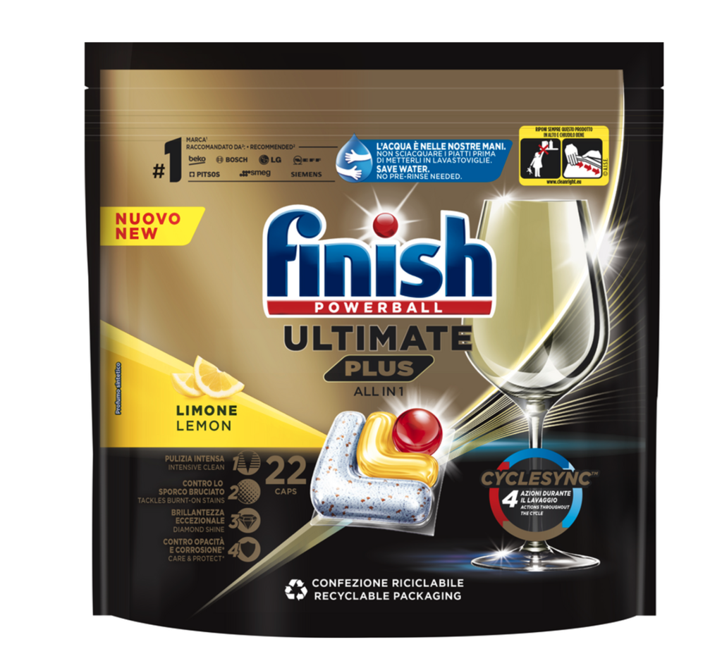 Finish Ultimate Plus All in 1, Geschirrspültabs, 14/22/31/48 Tabs