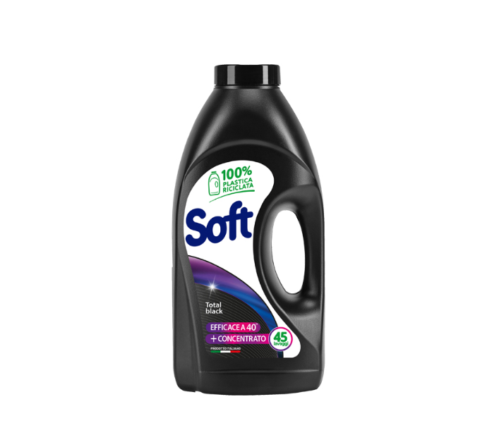 Soft Waschmittel, Total Schwarz , 50 Wäschen