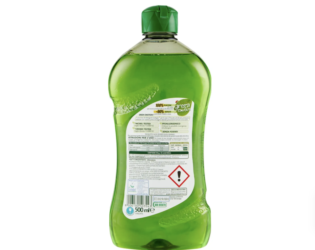 Green Emotion Konzentriertes Geschirrwaschmittel mit ätherischen Ölen, 500ml