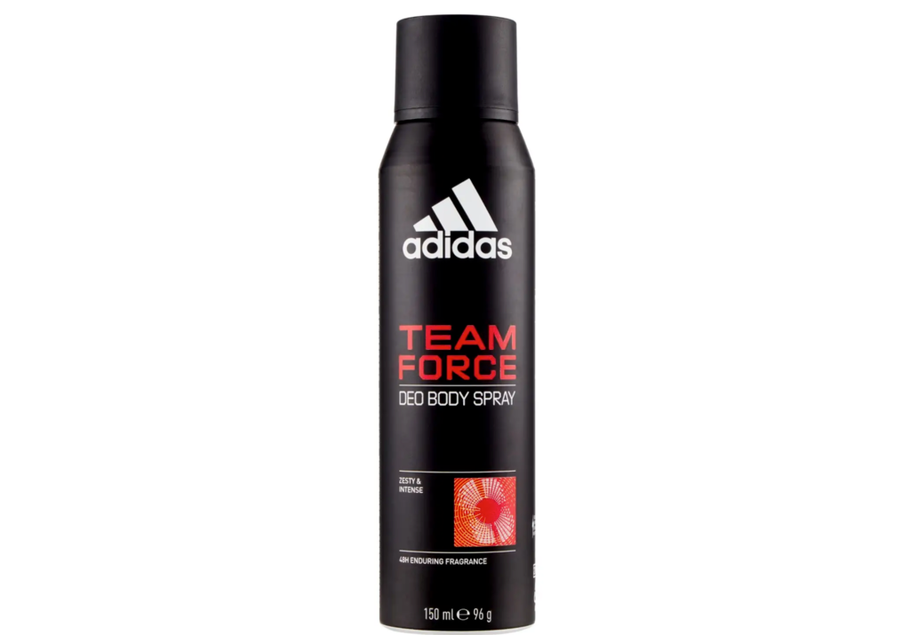 ADIDAS, Spray Deodorant, Team Force, 150ml