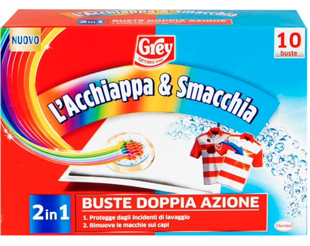 Grey, Farbblocker und Fleckenentferner, 10 Beutel