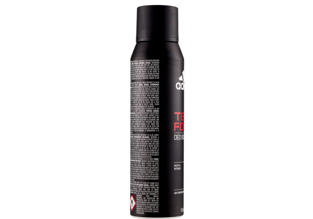 ADIDAS, Spray Deodorant, Team Force, 150ml