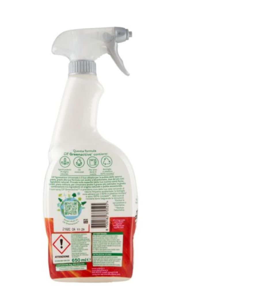 CIF Greenactive Entfetter mit Bikarbonat 650 ML