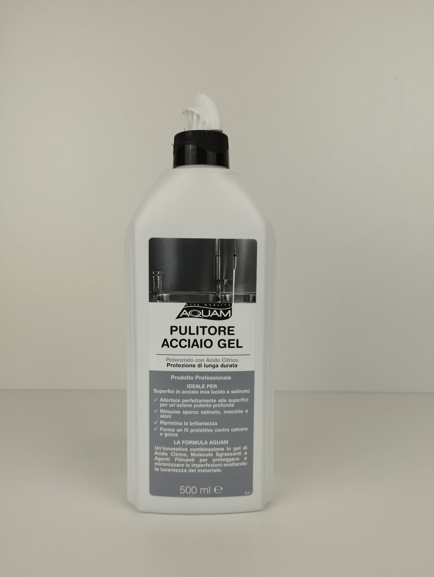 AQUAM, Stahlreiniger Gel, 500 ml