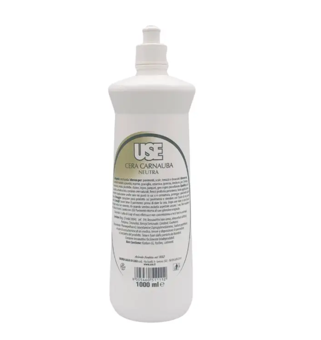 USE, Selbstpolierender neutraler Carnauba-Bodenwachs, 1lt