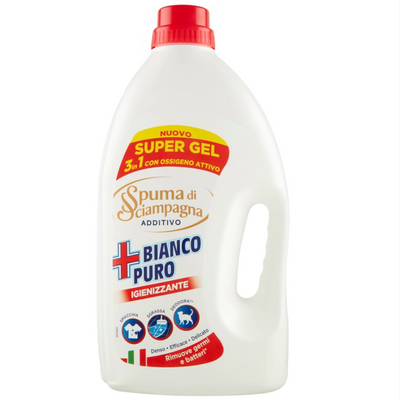 Spuma di Sciampagne, Super Weiss, Gel, 2,3lt