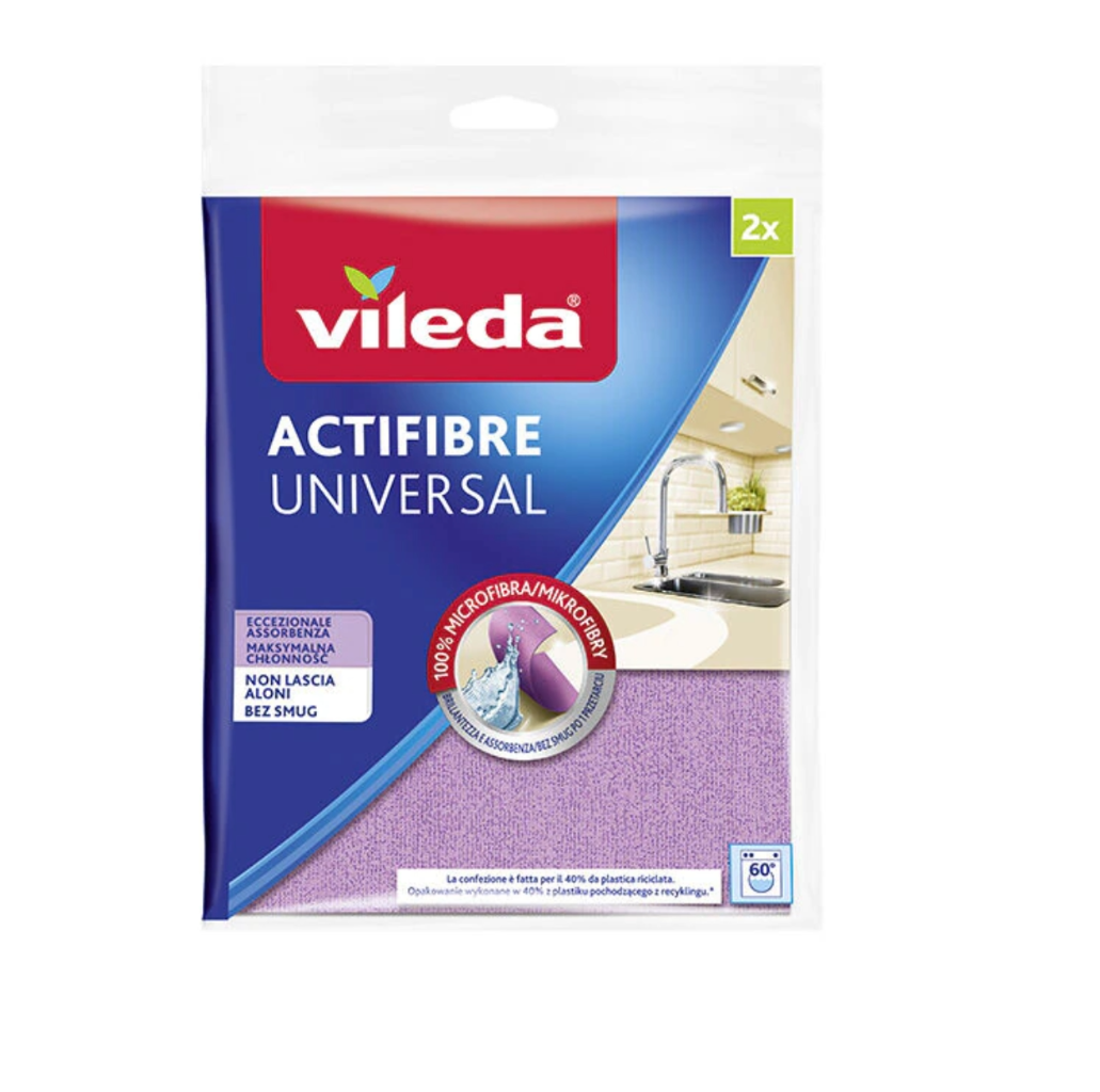 VILEDA, Actifibre Tuch, 2 Stück