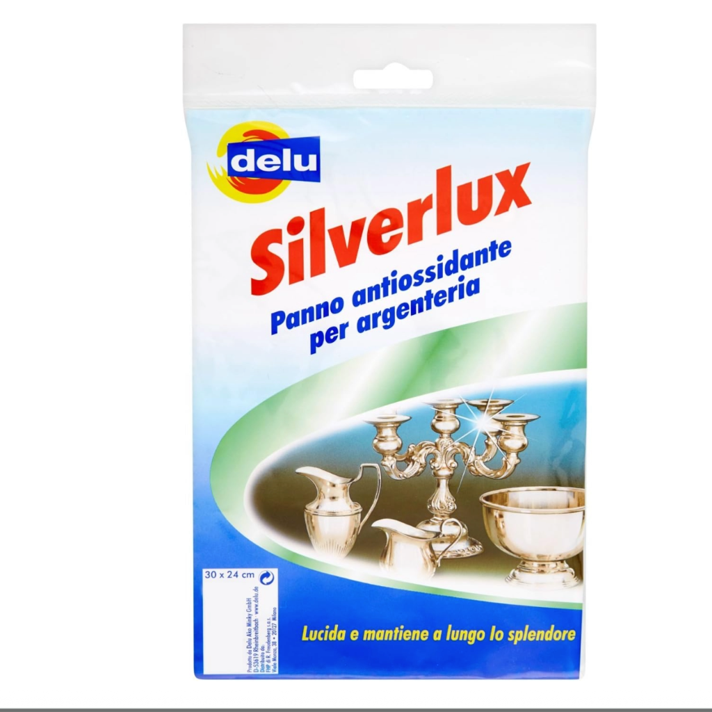 Delu,  Silverlux Silber Putztuch, 30 x 20 cm