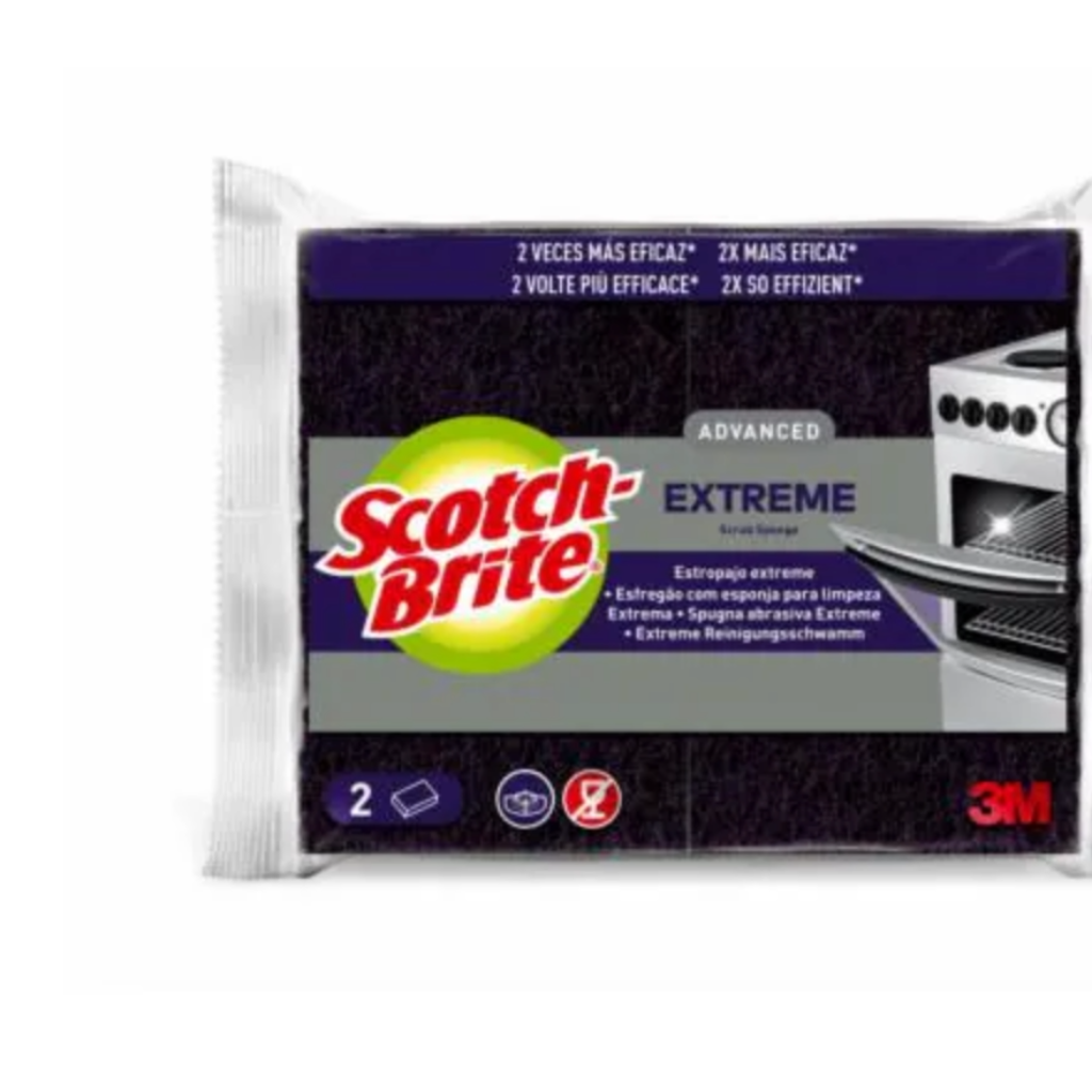 Scotch-Brite® Extreme Reinigungsschwamm, 2 Stück pro Packung