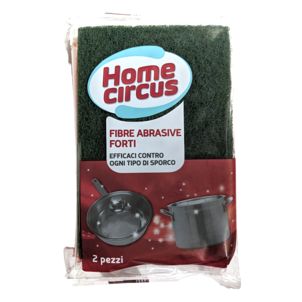 HOME CIRCUS, Starker Schleifschwamm, 2 Stück