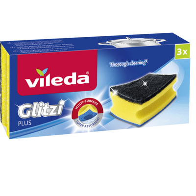 Vileda, Glitzi Plus, 3 Stück