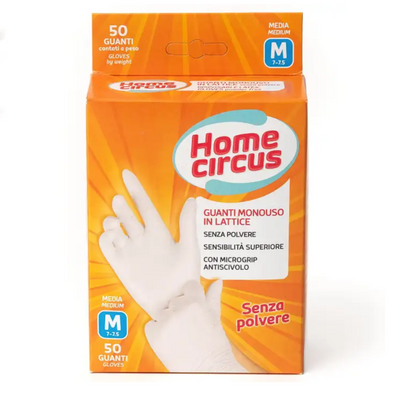 HOME CIRCUS, Einweg-Latexhandschuhe