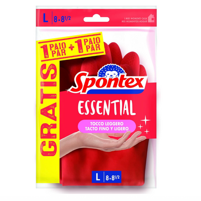 SPONTEX, Essential, Latex-Handschuh