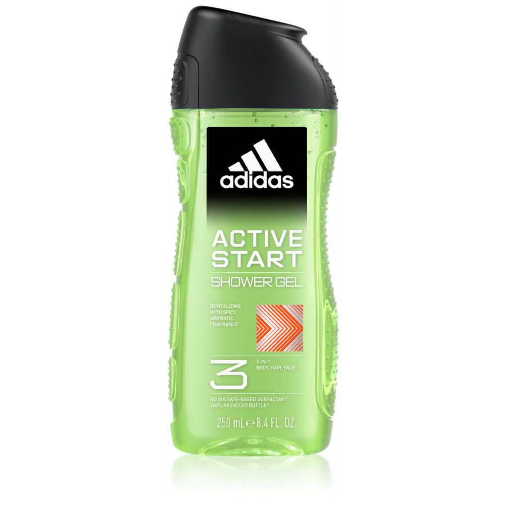 ADIDAS, Duschgel, 3 Active Start, 250ml