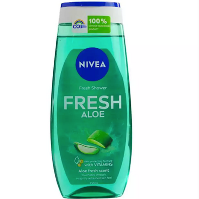 Nivea, Fresh Aloe Duschgel, 250 ml