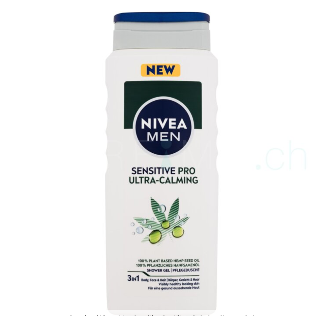 Nivea, Men Sensitive Pro Ultra-Calming, Duschgel, 250ml