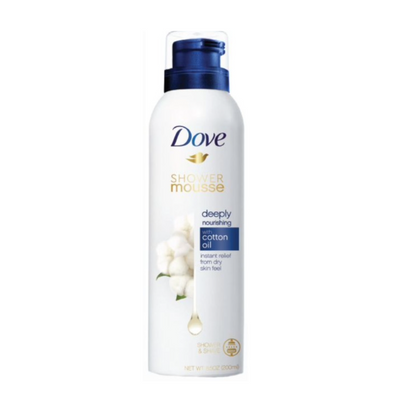 Dove, Duschschaum mit Baumwollöl 200ml