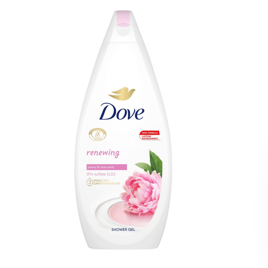 Dove, Duschgel mit Rosenöl, 250ml