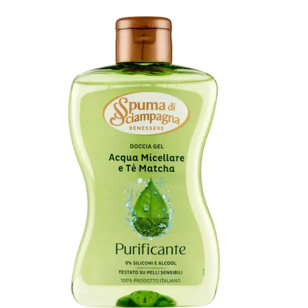 SPUMA DI SCIAMPAGNA, Wellness Reinigendes Duschgel, 300ml